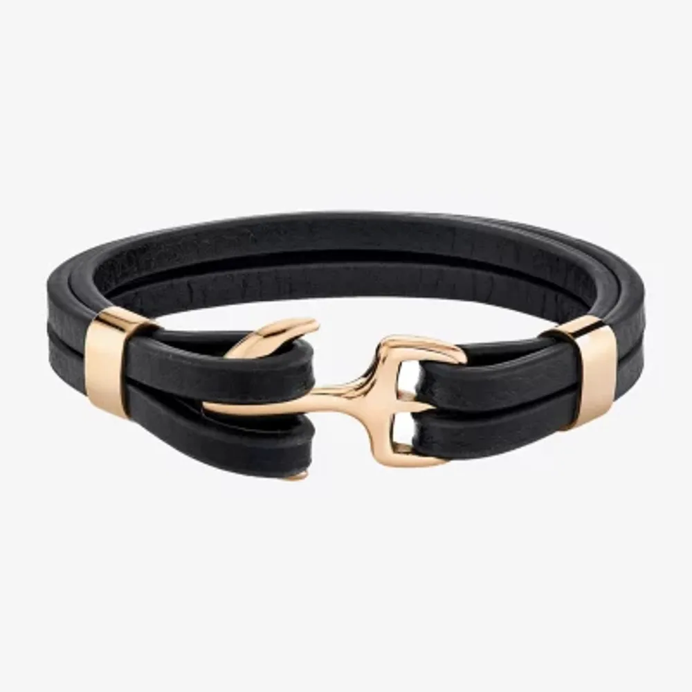 Mens Stainless Steel Strand Bracelet