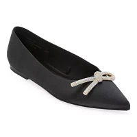 Worthington Ferrer Womens Pointed Closed Toe Ballet Flats