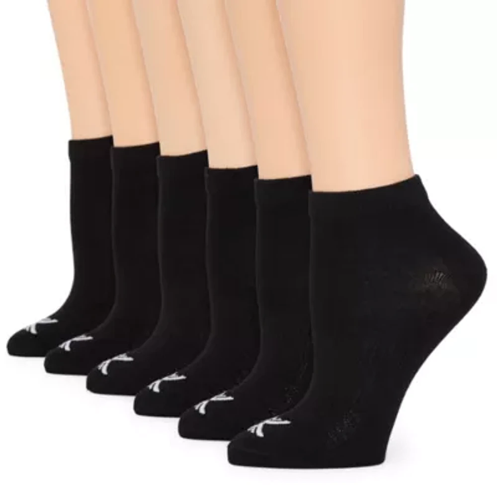 Xersion Essential Performance Womens Breathable 6 Pair Low Cut Socks