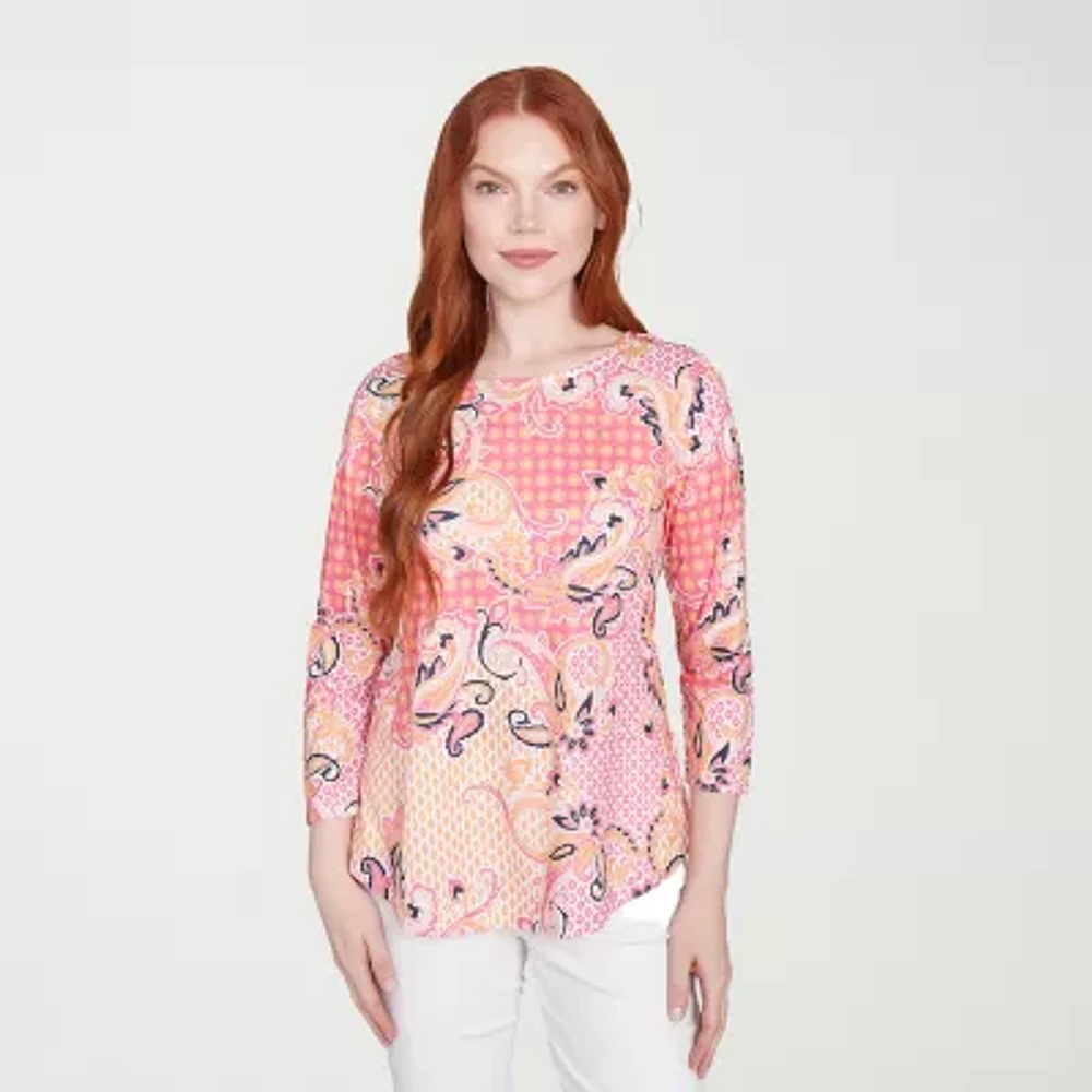Larky Lark Womens 3/4 Sleeve T-Shirt