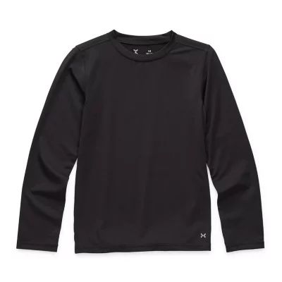 Xersion Little & Big Kid Boys Crew Neck Long Sleeve T-Shirt