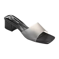 Journee Collection Jaydin Womens Open Toe Block Heel Pumps