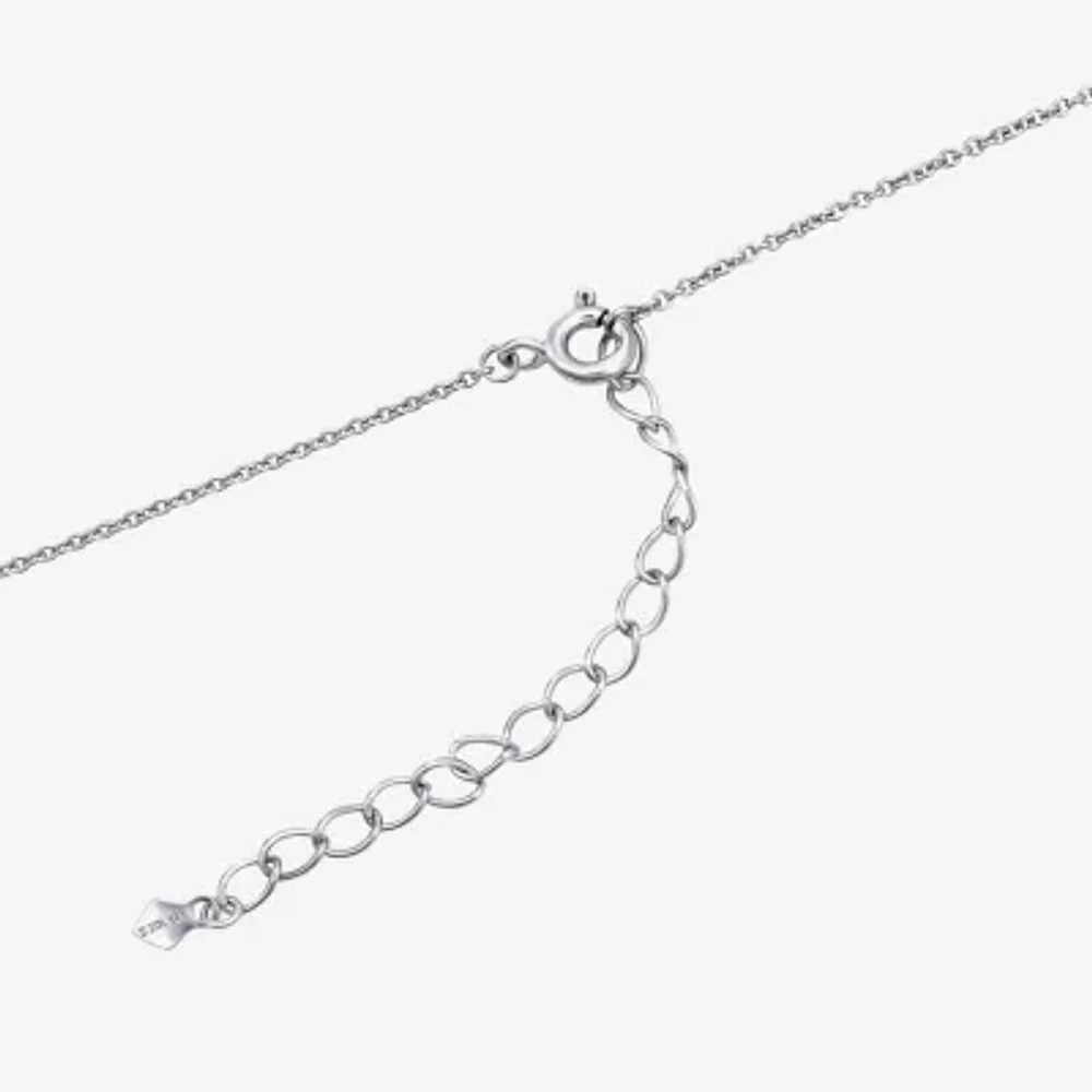 Womens Cubic Zirconia 10K Gold Sterling Silver Heart 2-pc. Jewelry Set