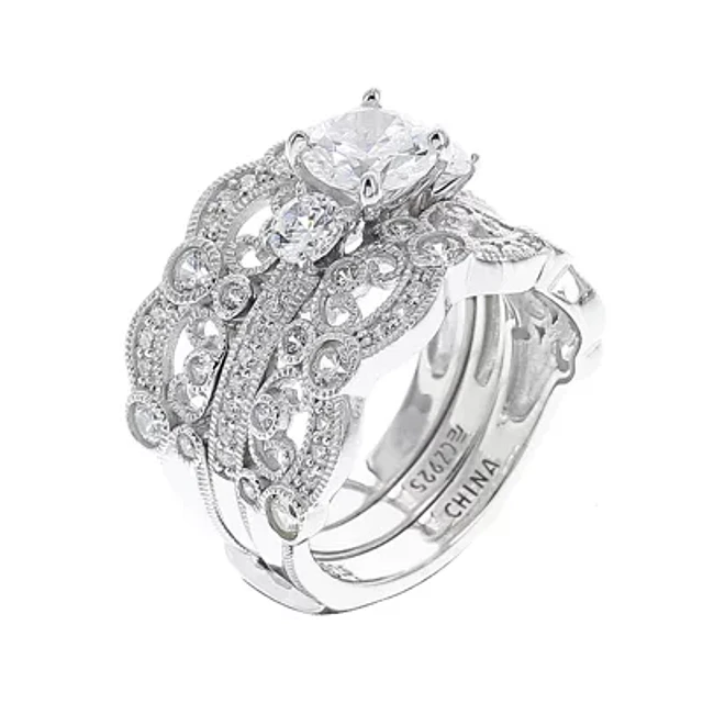 Bridal Set Jcpenney Diamonart Rings FINE JEWELRY DiamonArt