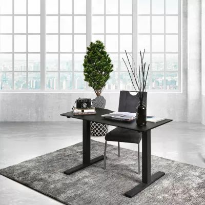Jessenia Office Collection Adjustable Height Computer Desk