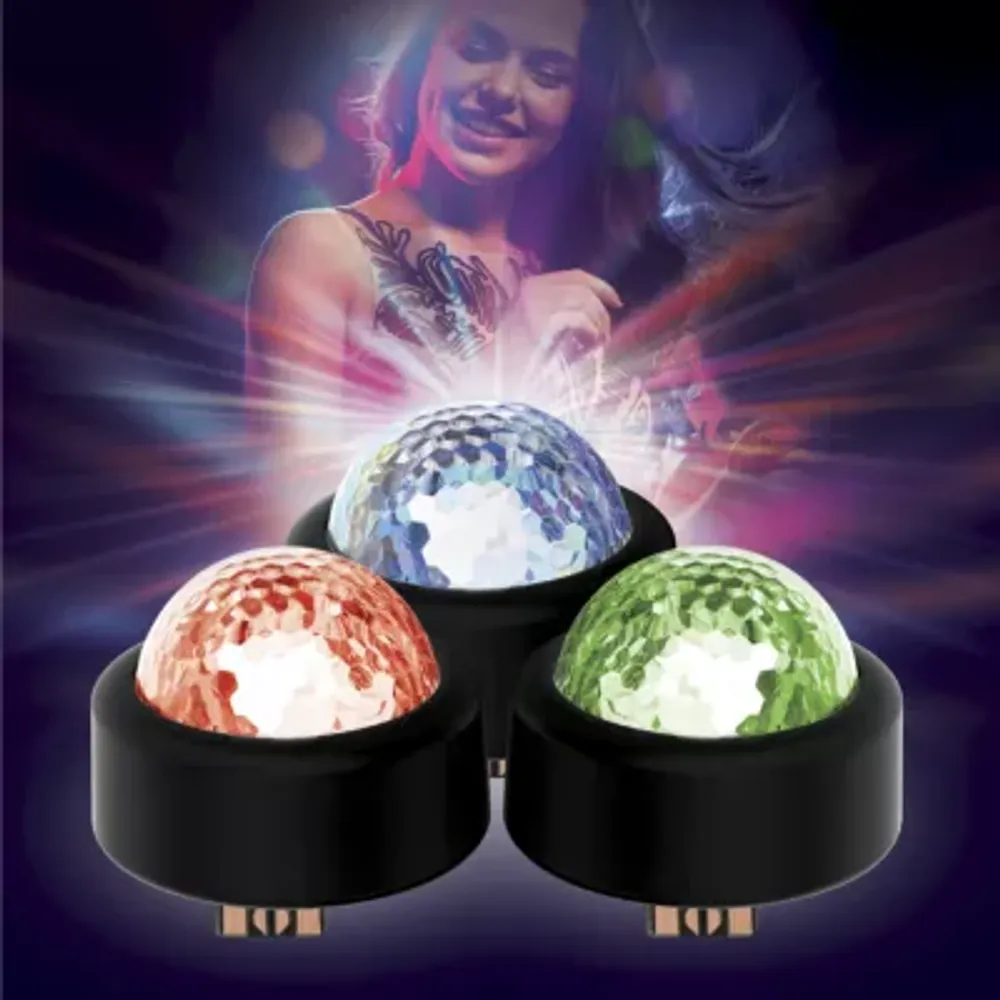 Chargeworx Car DJ USB Disco Lamp