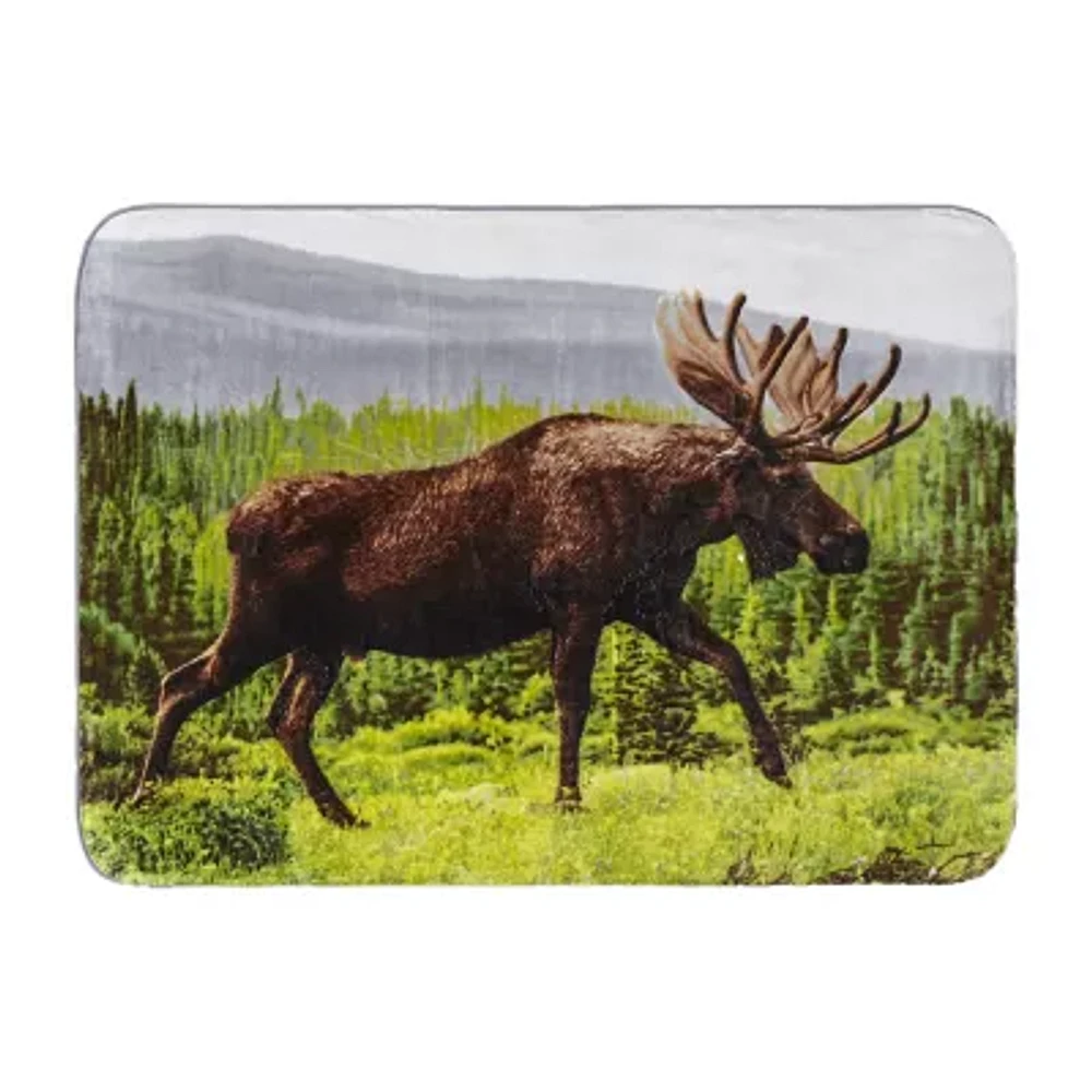 Shavel Home Products Moose Hi Pile Washable Midweight Throw