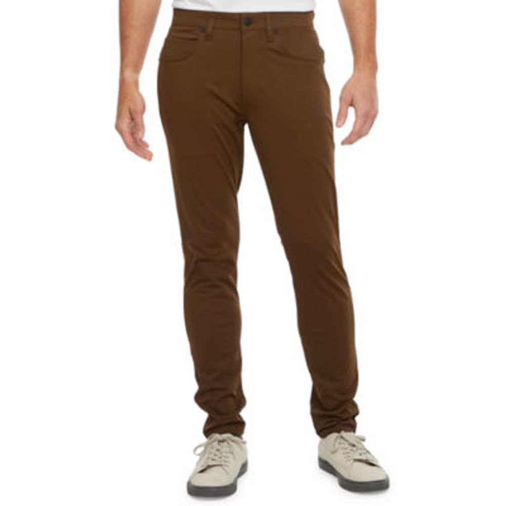 Stylus 5 Pocket Mens Skinny Fit Flat Front Pant