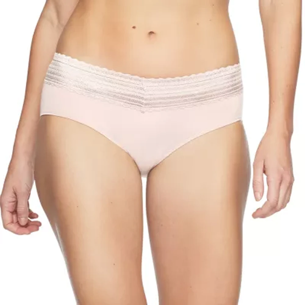 Warners® No Pinching, Problems® Dig-Free Comfort Waist with Lace Microfiber Hipster 5609J