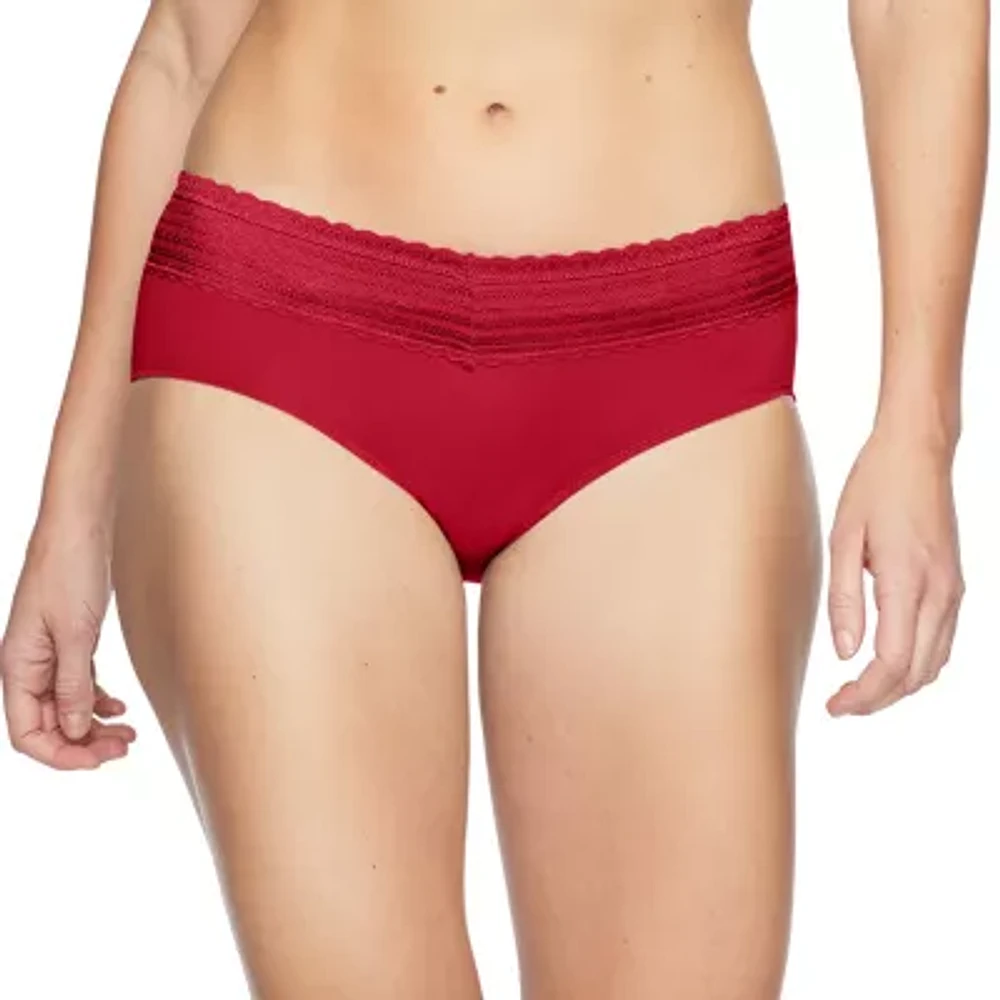 Warners® No Pinching, Problems® Dig-Free Comfort Waist with Lace Microfiber Hipster 5609J