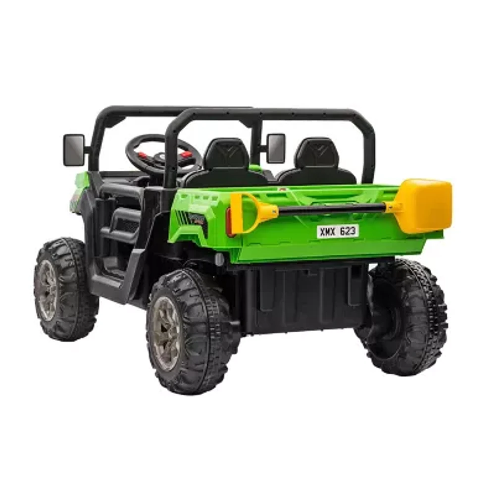 Blazin Wheels 12V Green Utility Truck with R/C