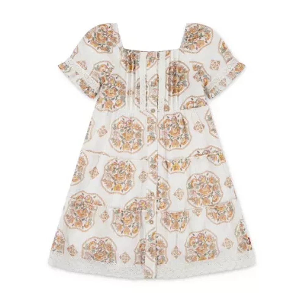 Levi's Big Kid Girls Short Sleeve A-Line Dress