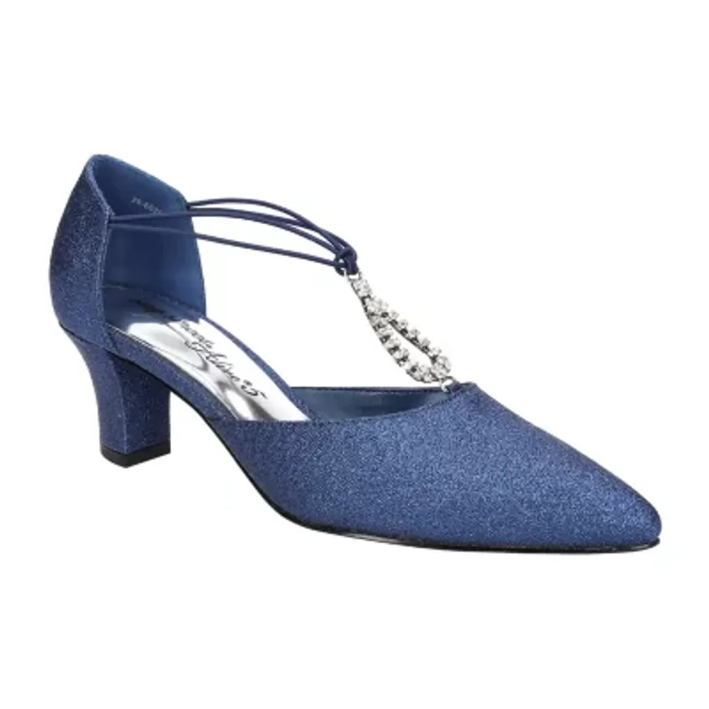 Easy Street Moonlight Womens Pointed Stiletto Heel Pumps