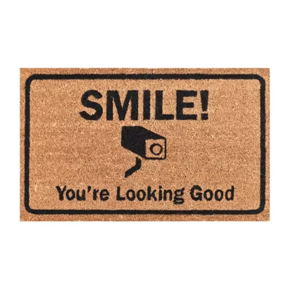 Calloway Mills Looking Good Outdoor Rectangular Doormat