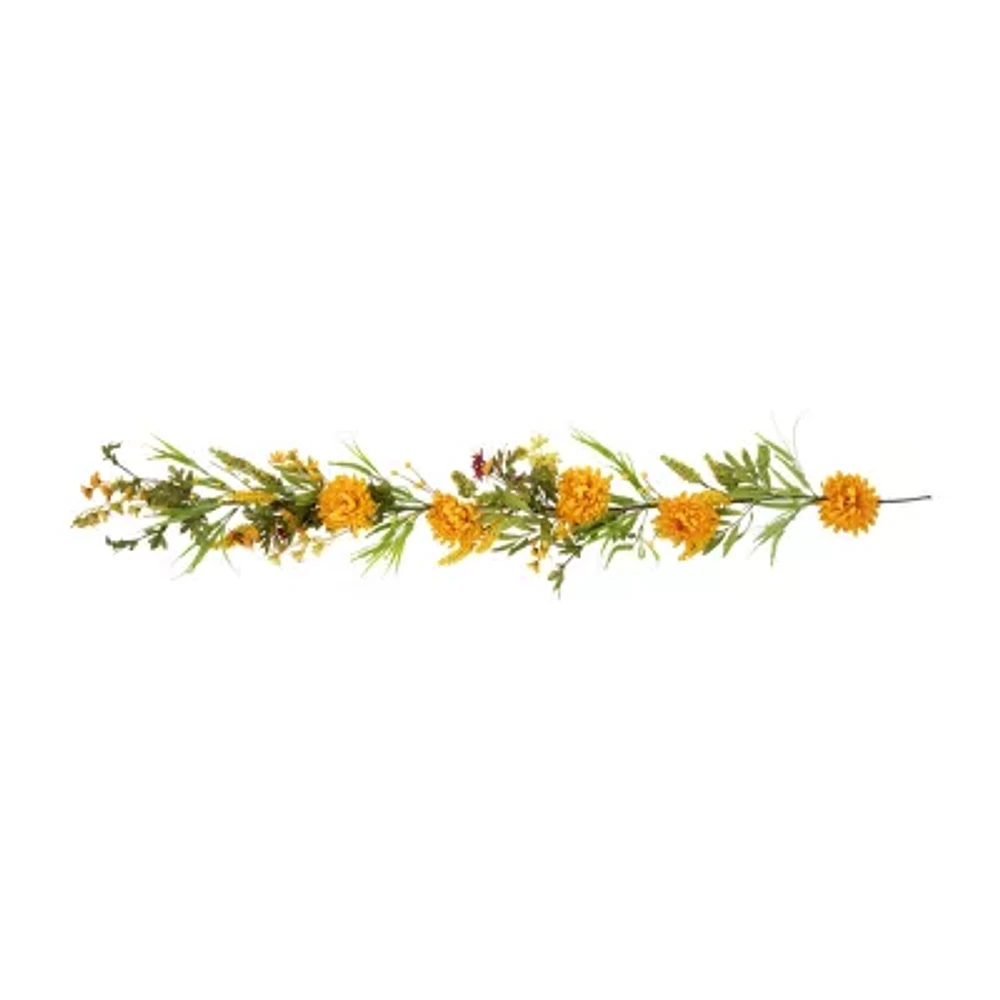 Northlight 5ft X 10in Peony Unlit Christmas Indoor Garland