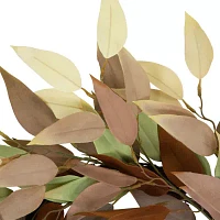 Northlight 22in Fall Foliage Leaf Unlit Wreath