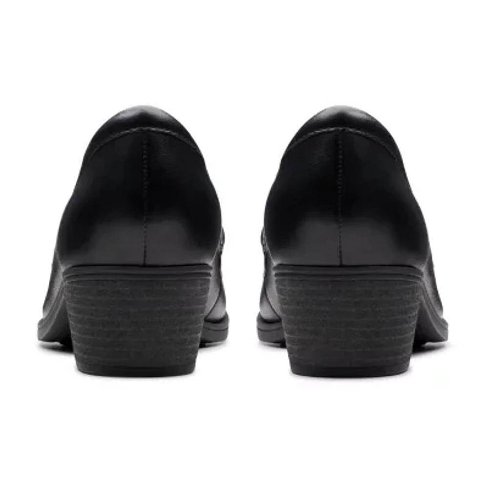 Clarks Charlten Echo Womens Moc Closed Toe Loafers