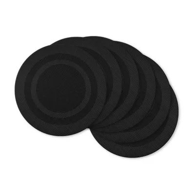 Design Imports Round Doubleframe 6-pc. Placemat