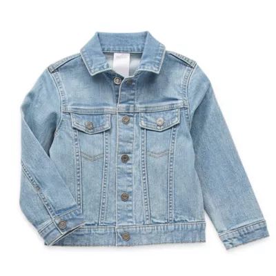Okie Dokie Toddler Unisex Denim Lightweight Puffer Jacket