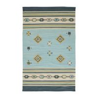 Weave And Wander Amara Geometric Flatweave Reversible Indoor Rectangle Area Rug
