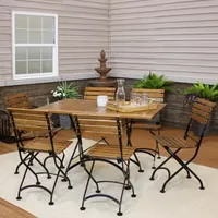 7-pc. Weather Resistant Rectangular Dining Set