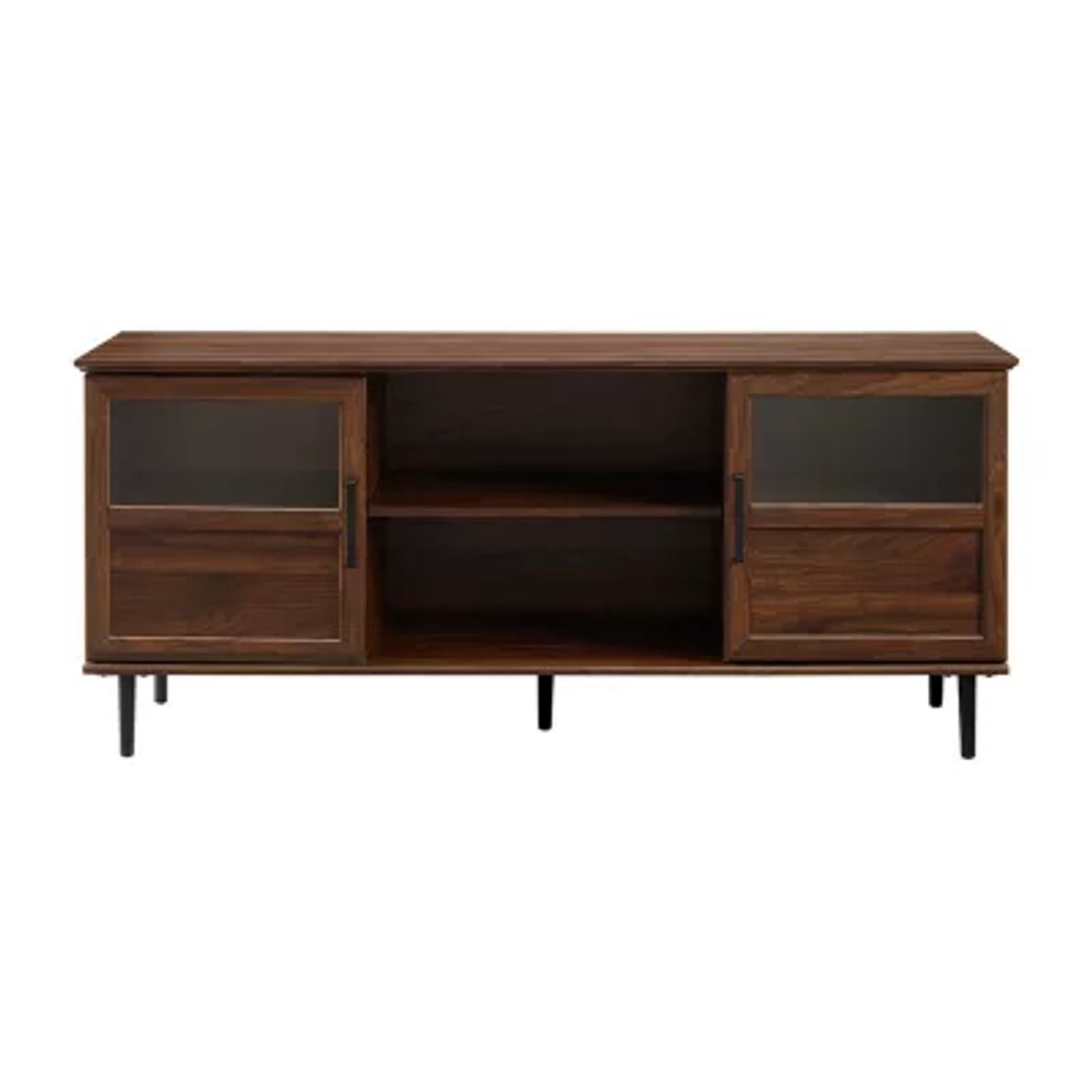 Glass And Wood Tv Stand