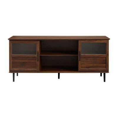 Glass And Wood Tv Stand