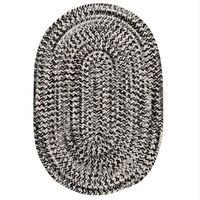 Colonial Mills Biscayne Tweed Braided Reversible Indoor Outdoor Oval Accent Rug