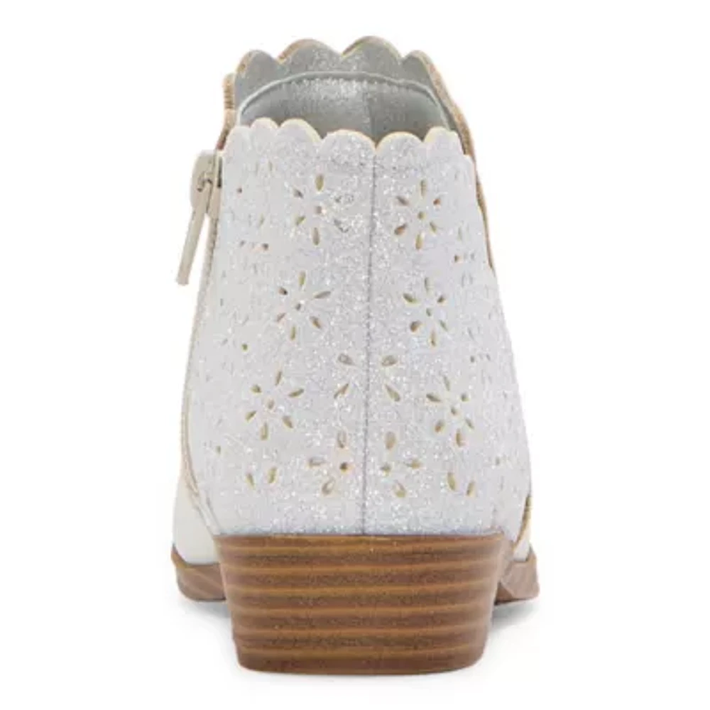 Thereabouts Little & Big Kid Girls Pima Flat Heel Booties