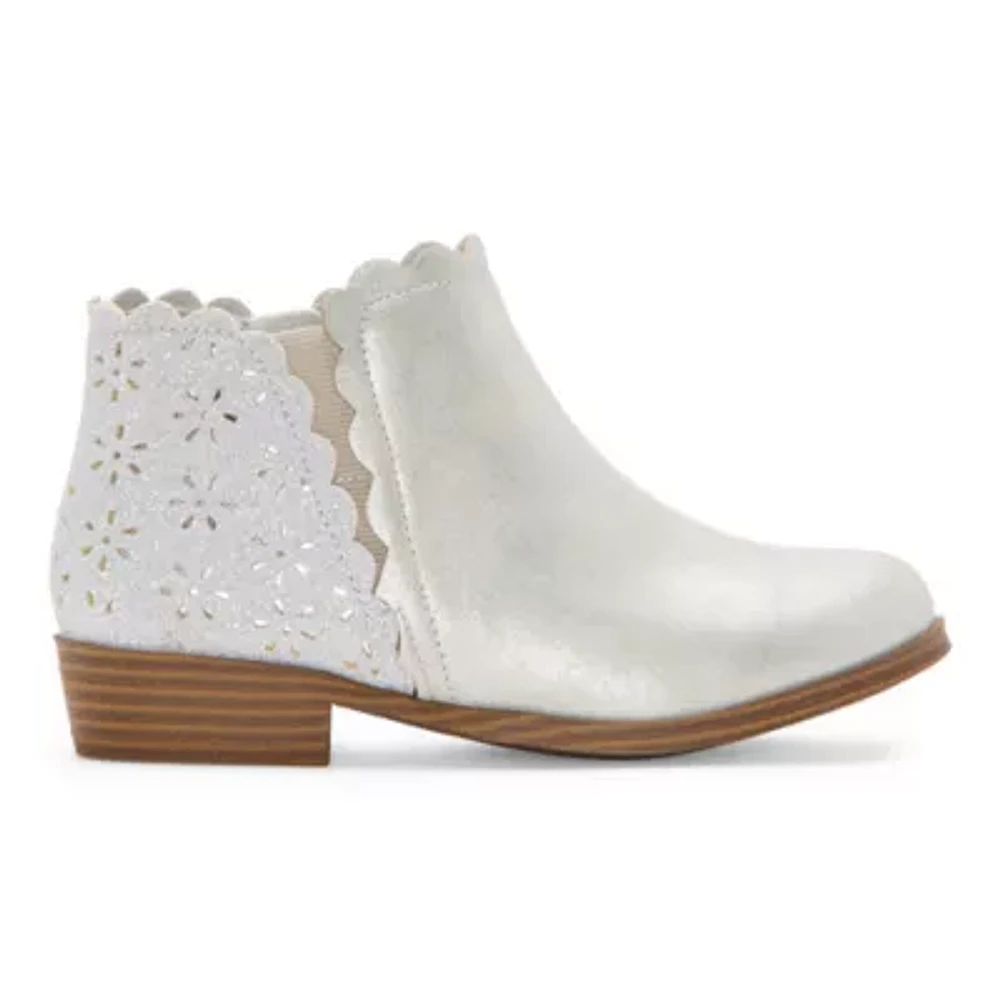 Thereabouts Little & Big Kid Girls Pima Flat Heel Booties