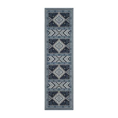 Safavieh Classic Vintage Collection Border Geometric Runner Rug