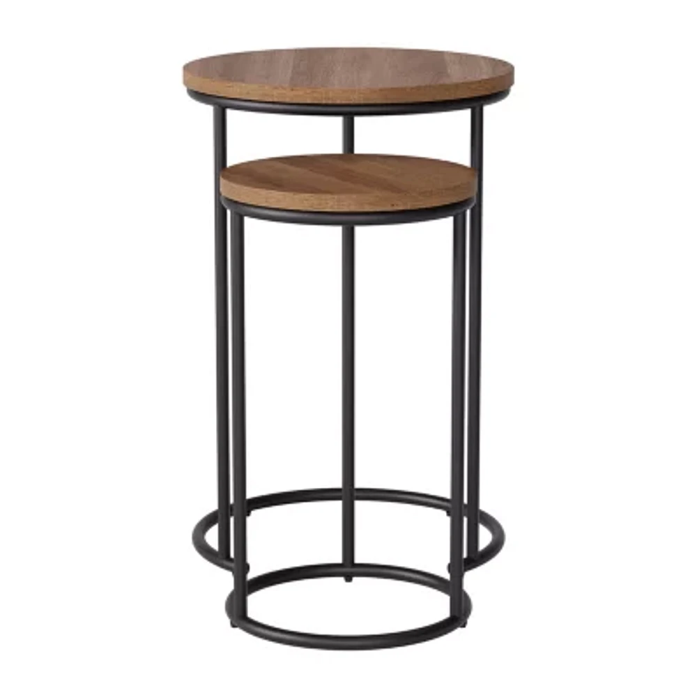 Corliving Fort Worth 2-pc. Chairside Table