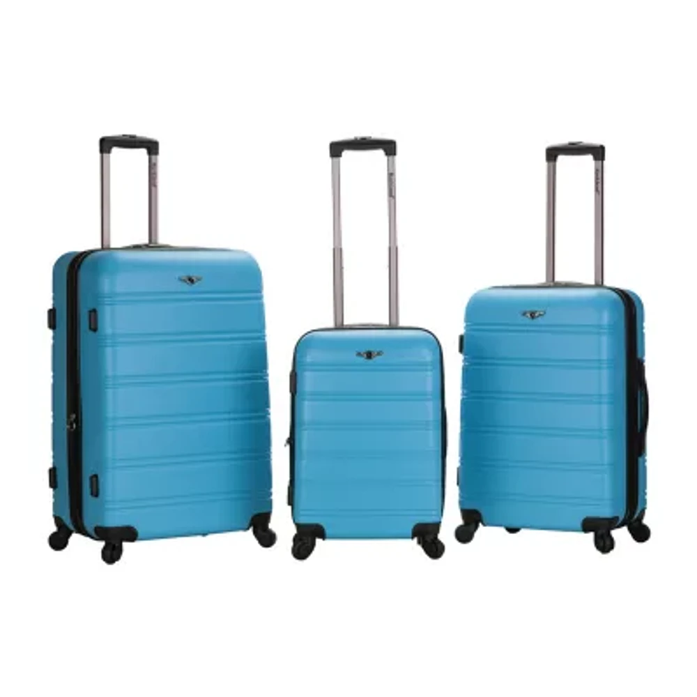 Rockland Melbourne 3-pc. Luggage Set