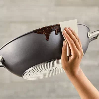 Anolon Accolade 13.5" Non-Stick Wok with Lid