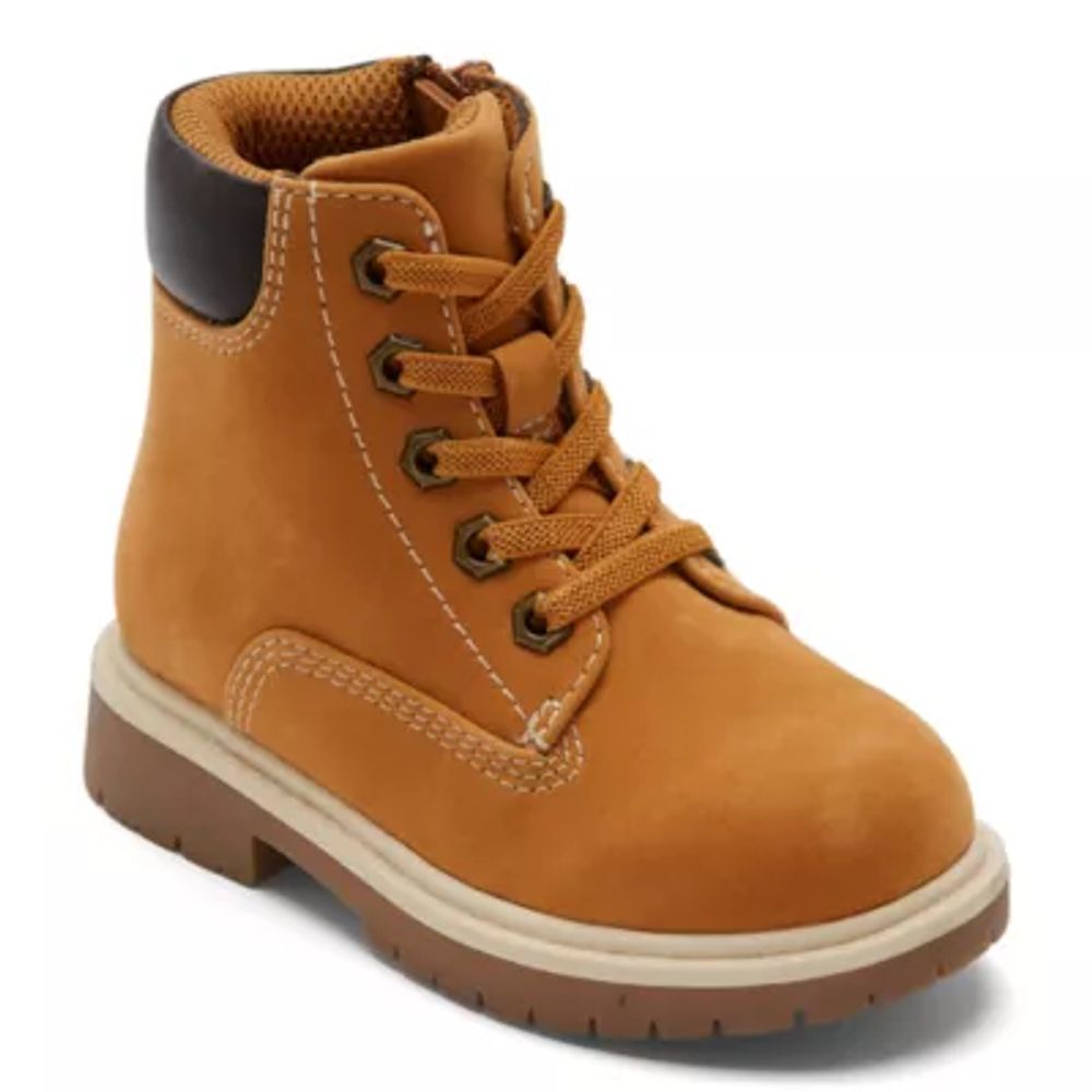 Thereabouts Toddler Boys Lil Luke Flat Heel Hiking Boots