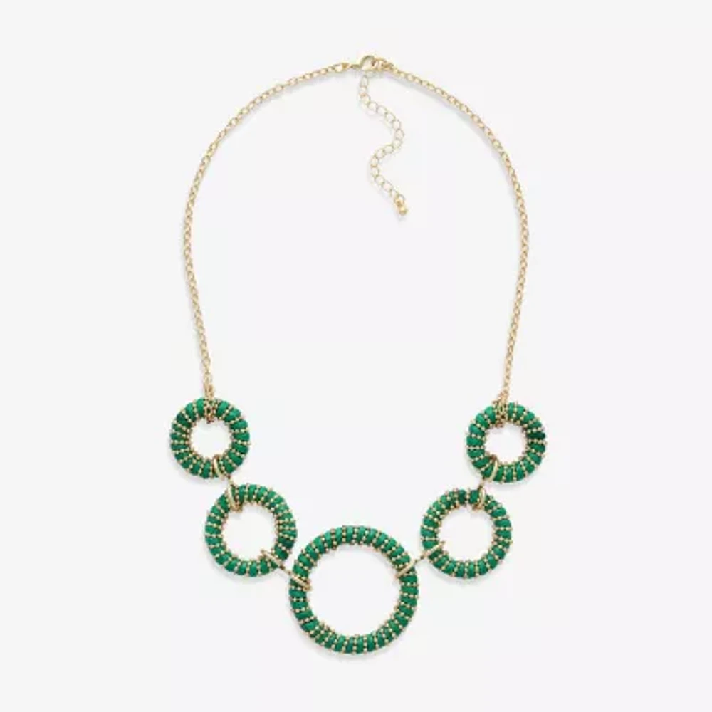 Bijoux Bar Womens 23 Inch Collar Necklace