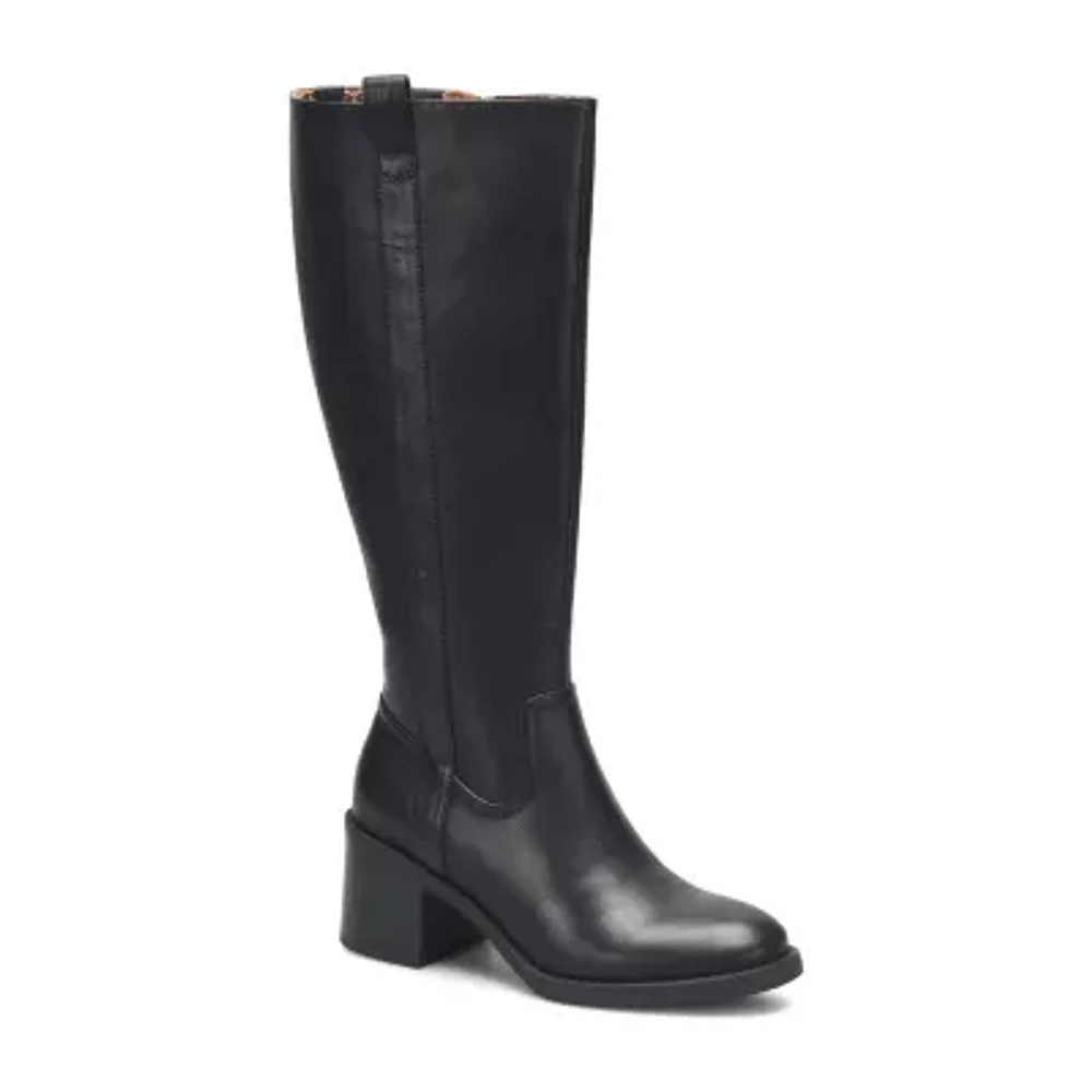 BOC by Born Womens Fiona Stacked Heel Riding Boots