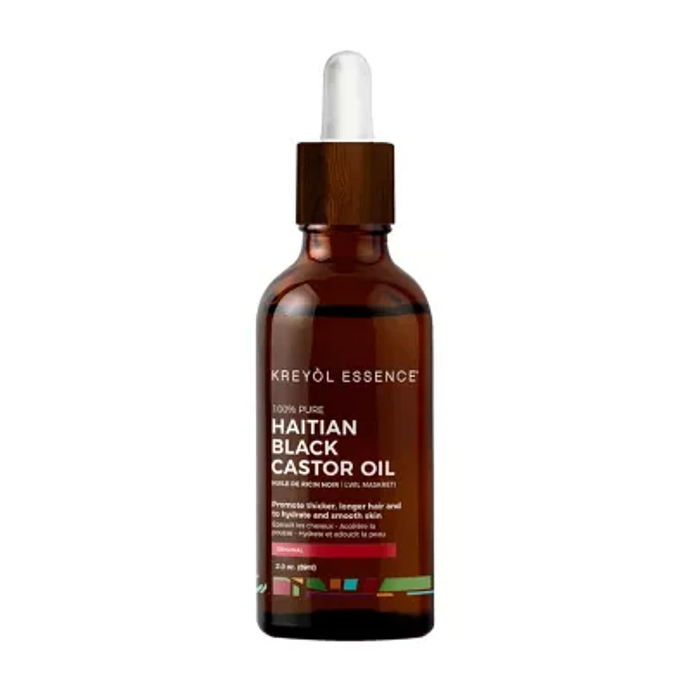 Kreyol Essence Haitian Black Castor Original Hair Oil 2 oz.