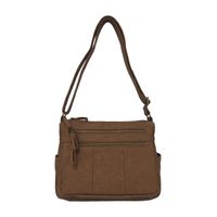 Bueno of California Medium Double Zip Crossbody Bag