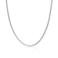 Mens 3.5mm Stainless Steel Box Chain