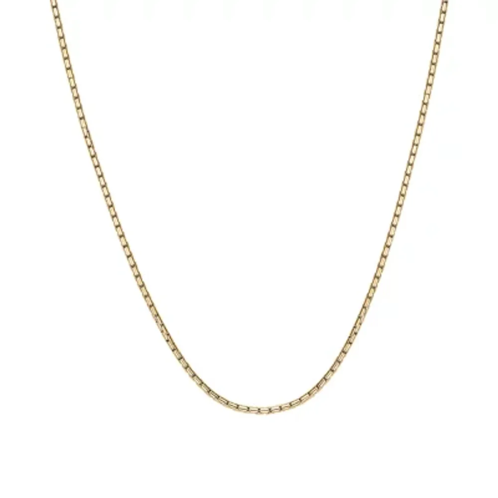 Mens Stainless Steel 24 Inch Snake Chain Necklace