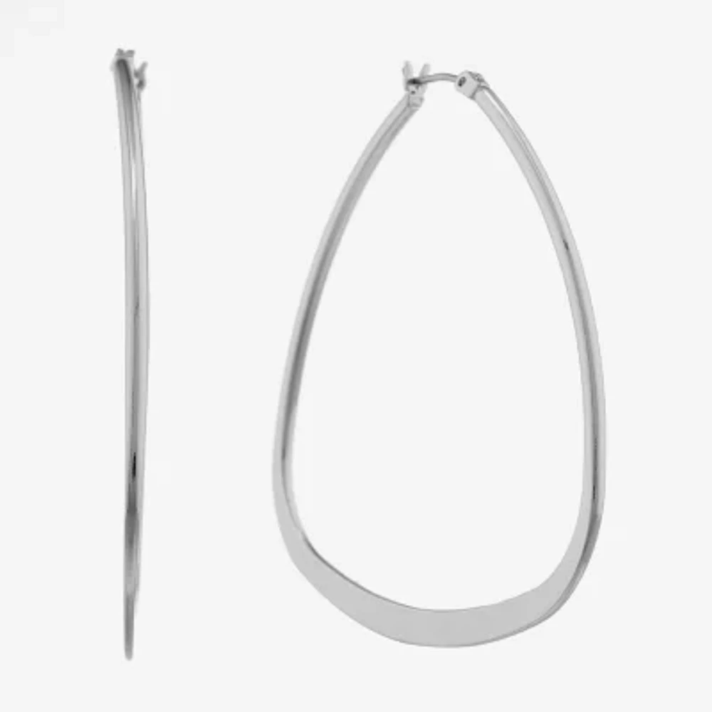 Liz Claiborne Large Womens 48mm Hypoallergenic Hoop Earrings