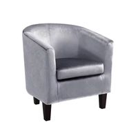 Antonio Velvet Barrel Chair