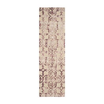Safavieh Dip Dye Collection Danny Floral Runner Rug