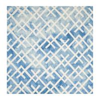 Safavieh Dip Dye Collection Earleen Geometric Square Area Rug