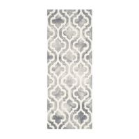 Safavieh Dip Dye Collection Elfrida Geometric Runner Rug
