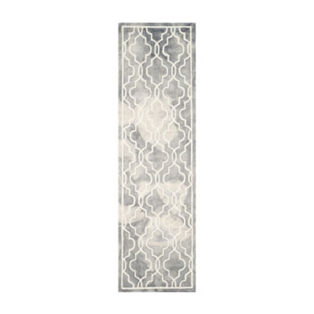Safavieh Dip Dye Collection Jalen Geometric Runner Rug