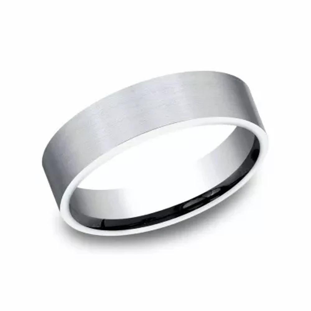 Mens 6MM 10K Gold Wedding Band