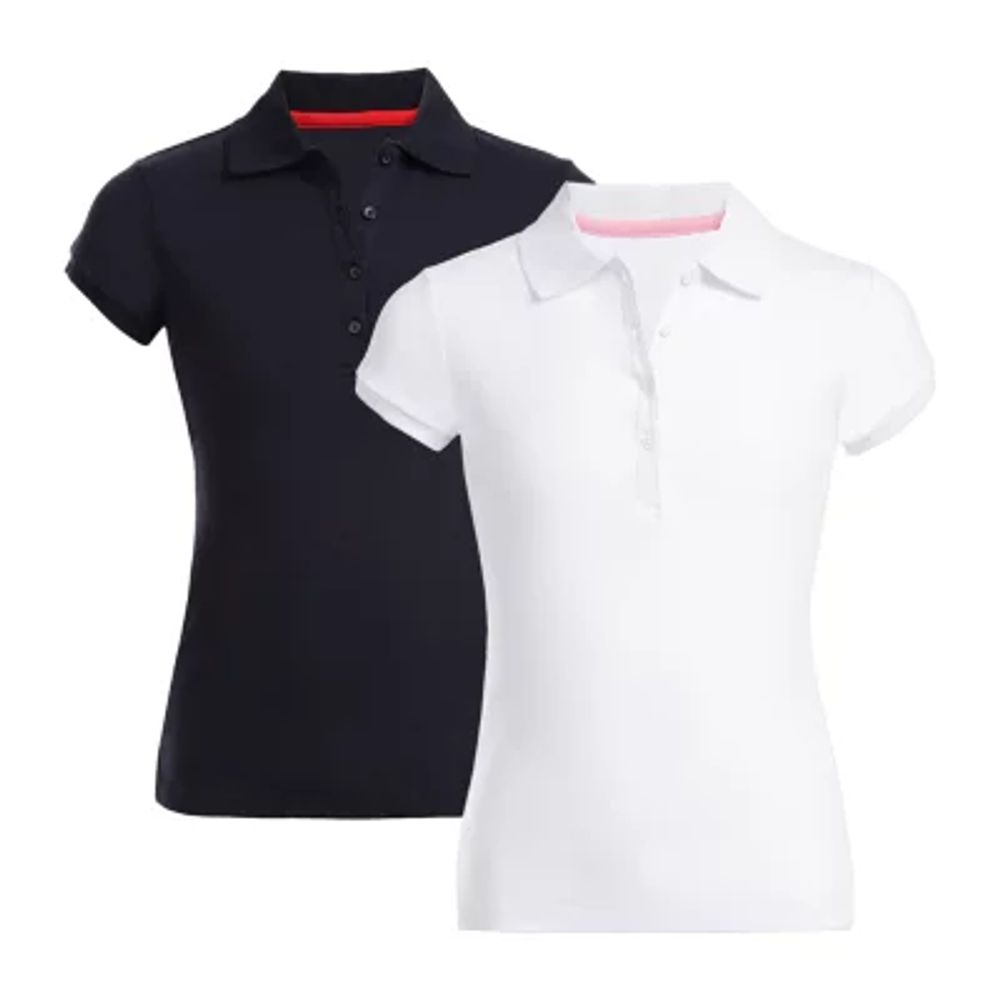 IZOD Girls 2-pc. Short Sleeve Polo Shirt