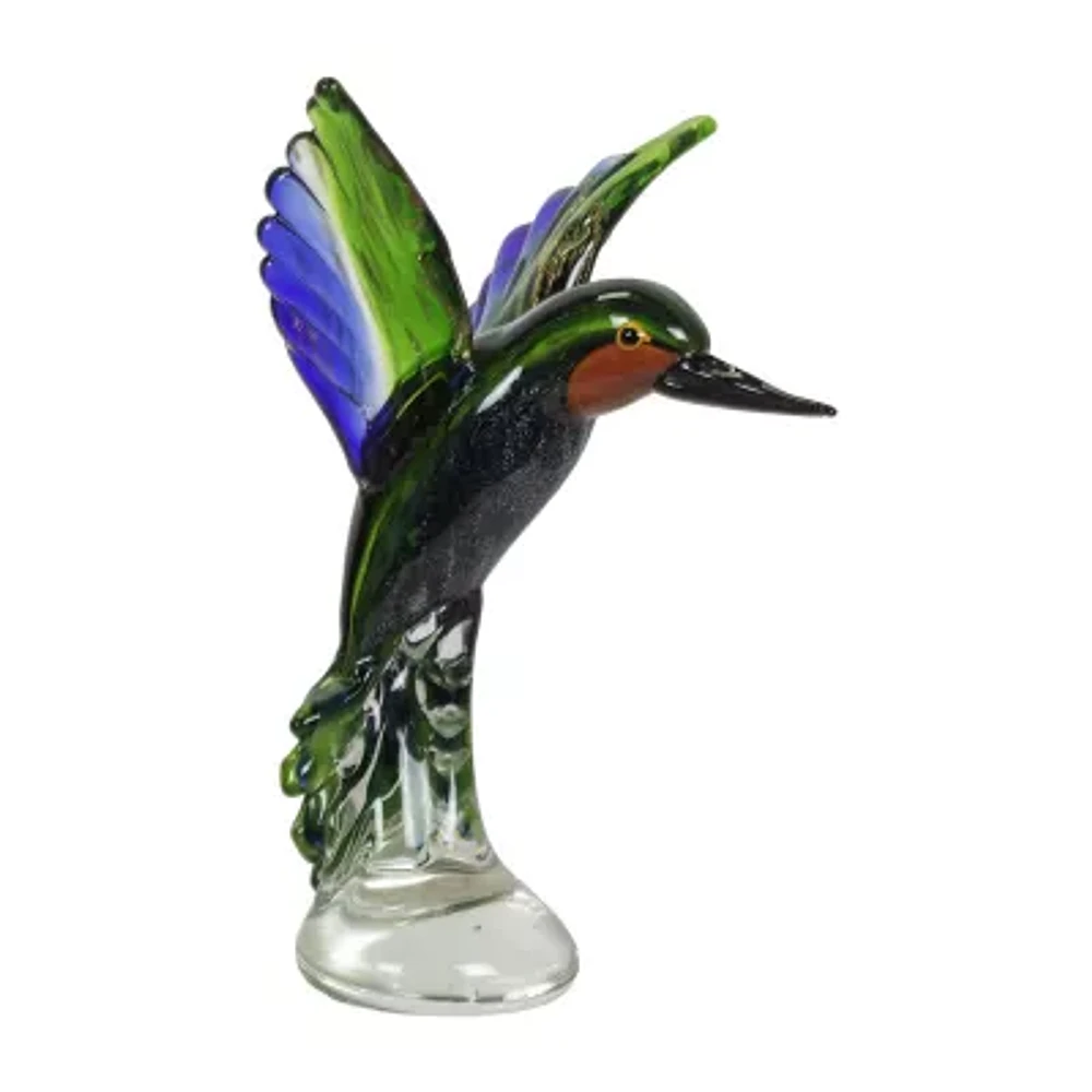 Dale Tiffany "10"" Alba Bird Art Glass" Figurine